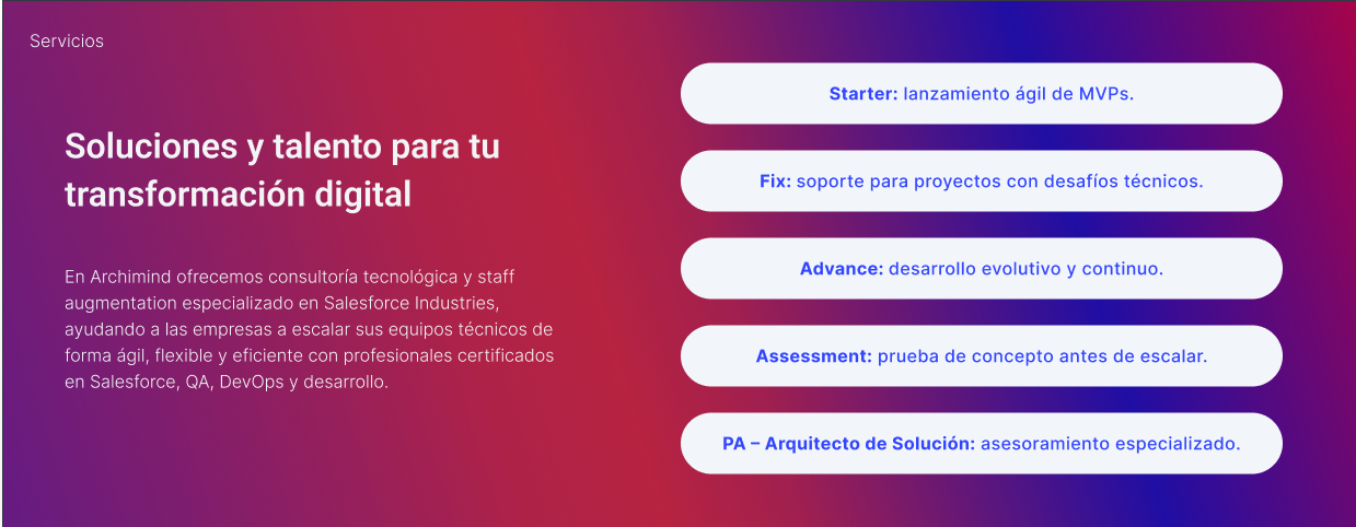 Soluciones y Talento